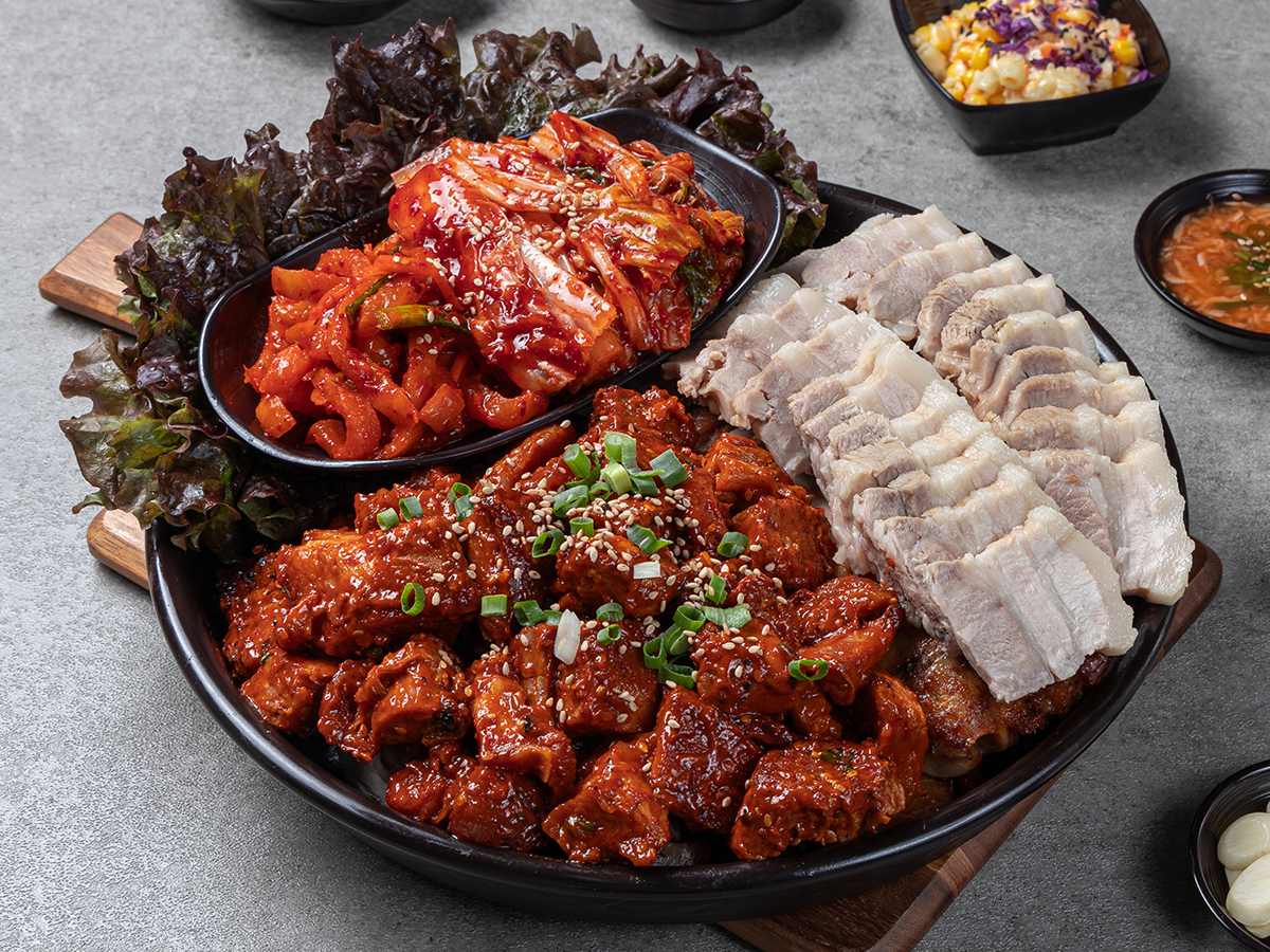 보쌈+불족발 (반반)